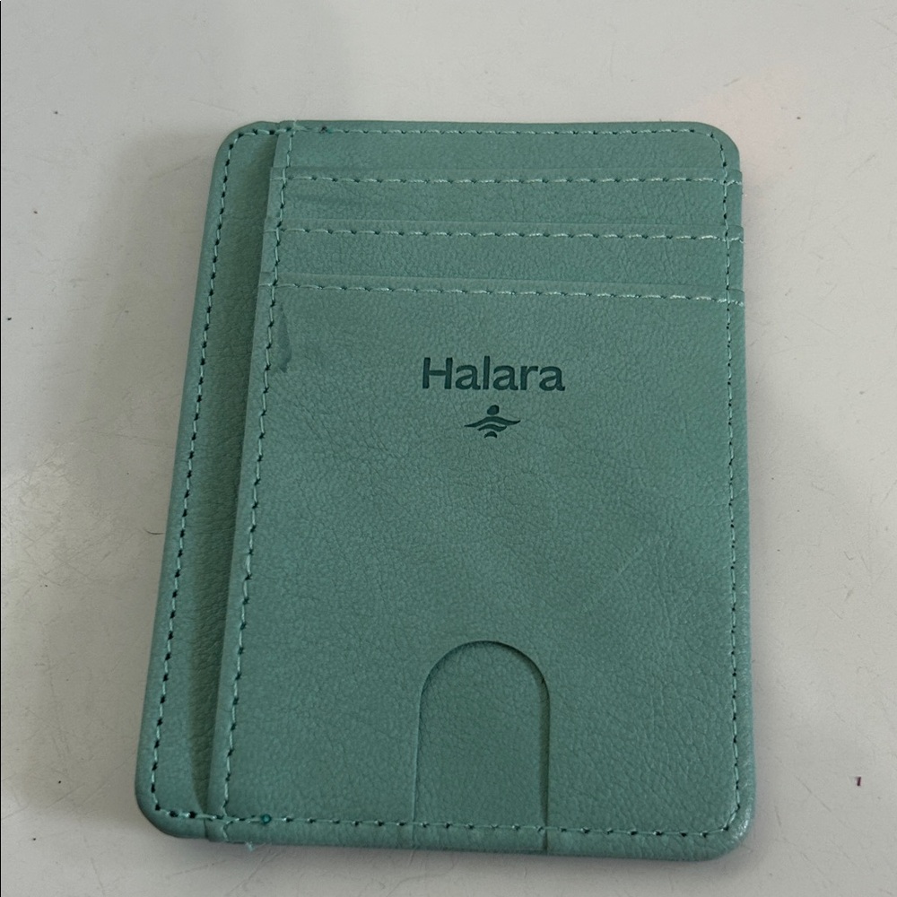 HALARA Teal Card Holder